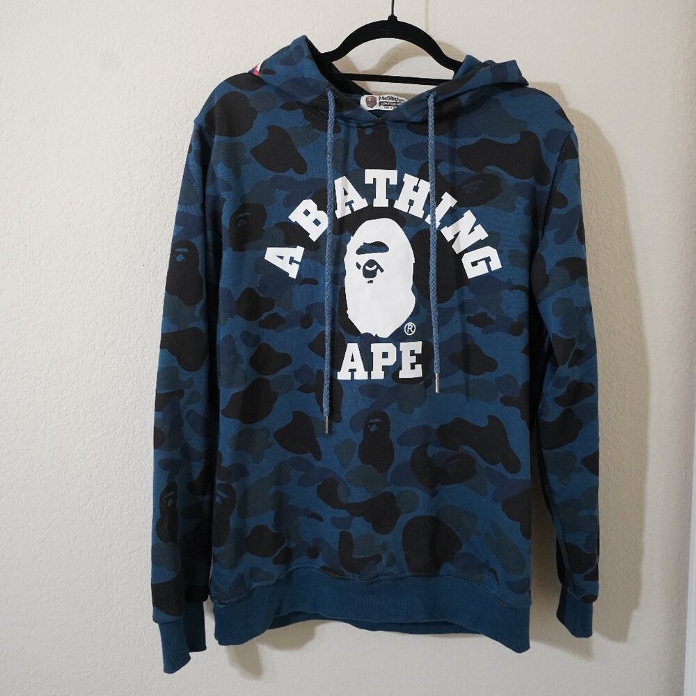 a bathing ape BAPE Camouflage WGM Hoodie Hoodie Pullover Sweat Hoodie